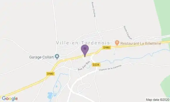 Localisation Faverolles et Coemy Ap - 51170
