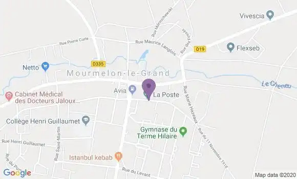 Localisation Mourmelon le Grand - 51400