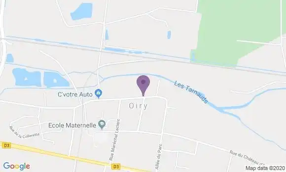 Localisation Oiry Bp - 51530