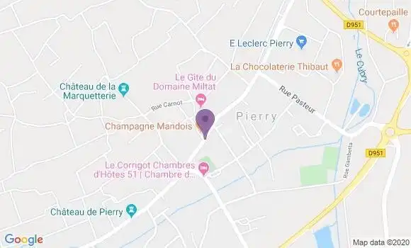 Localisation Pierry Bp - 51530