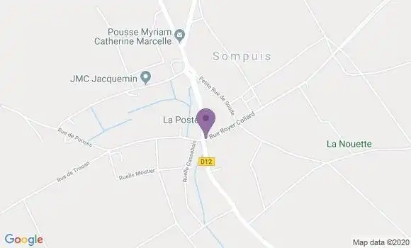 Localisation Sompuis Bp - 51320