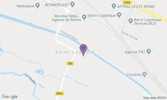 Localisation Taissy Bp - 51500
