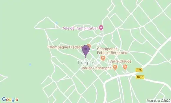 Localisation Trepail Ap - 51380