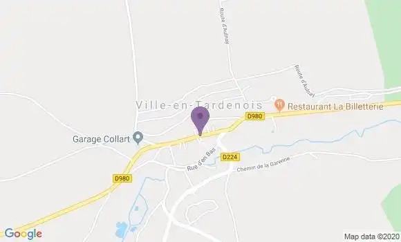 Localisation Ville En Tardenois Bp - 51170
