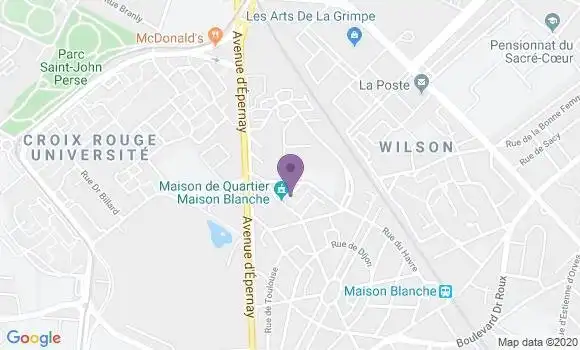 Localisation Reims Lisieux Bp - 51100