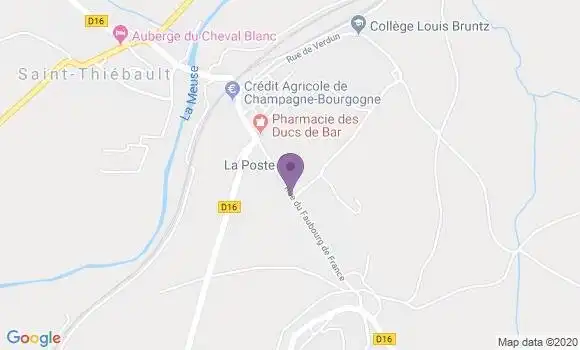 Localisation Bourmont - 52150
