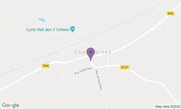Localisation Chantraines Ap - 52700