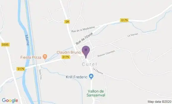 Localisation Curel Ap - 52300