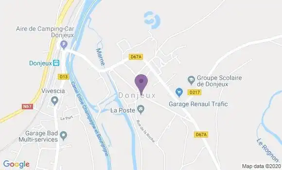 Localisation Donjeux Bp - 52300