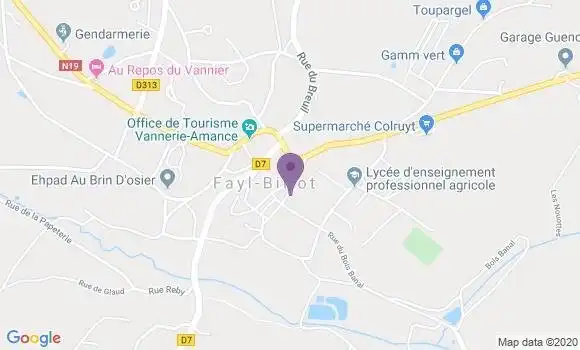 Localisation Fayl Billot - 52500
