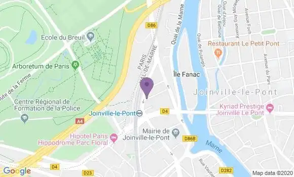 Localisation Joinville - 52300