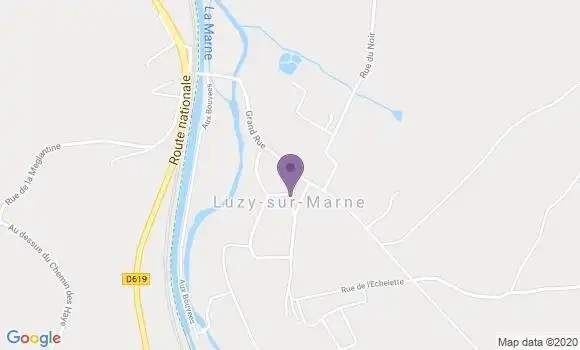 Localisation Luzy sur Marne Ap - 52000
