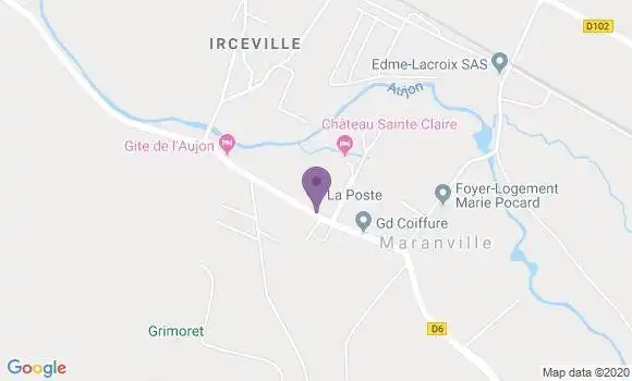Localisation Maranville Bp - 52370