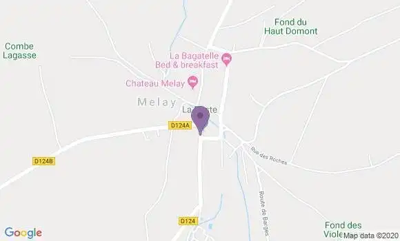 Localisation Melay Bp - 52400