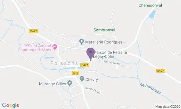 Localisation Poissons Bp - 52230