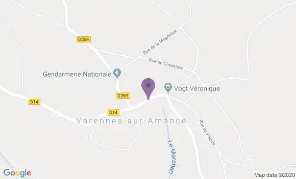 Localisation Terre Natale Bp - 52400