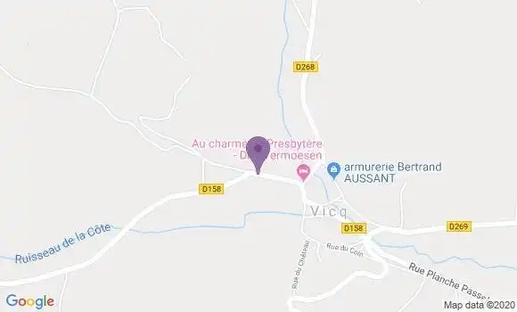 Localisation Vicq Bp - 52400