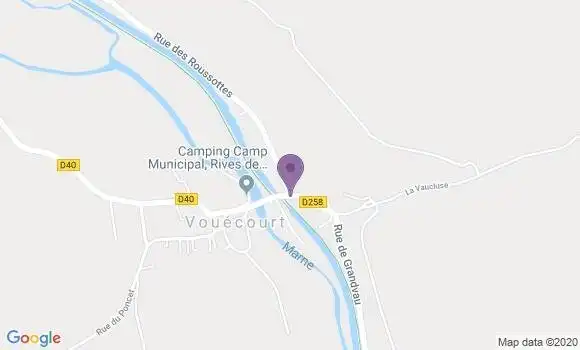 Localisation Vouecourt Ap - 52320