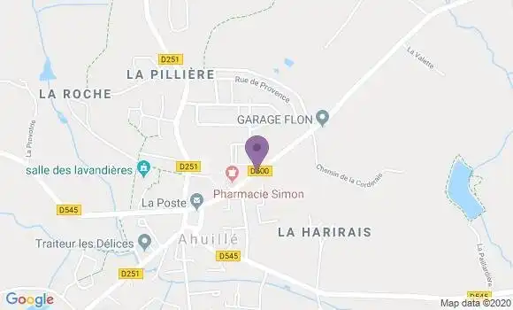 Localisation Ahuille Ap Ap - 53940