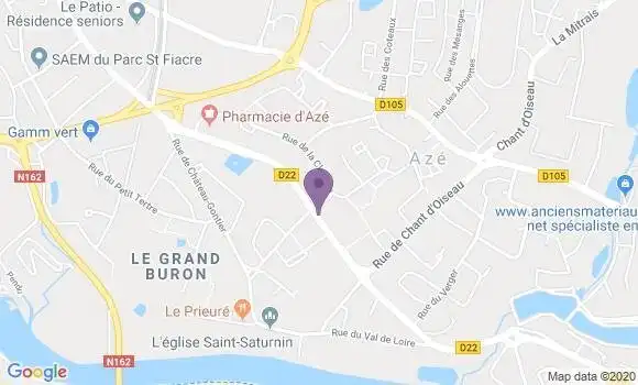 Localisation Aze Bp - 53200