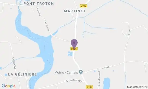 Localisation Bourgon Ap - 53410