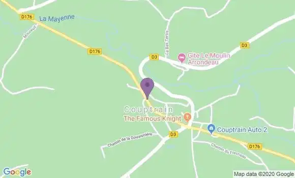 Localisation Couptrain Ap - 53250