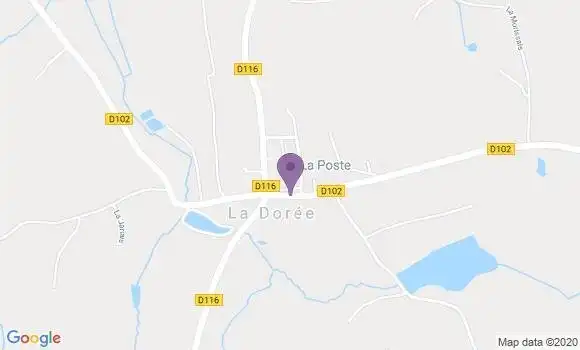 Localisation La Doree Ap - 53190