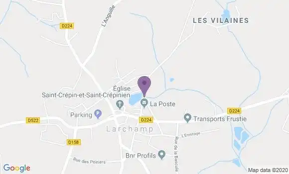 Localisation Larchamp Ap - 53220
