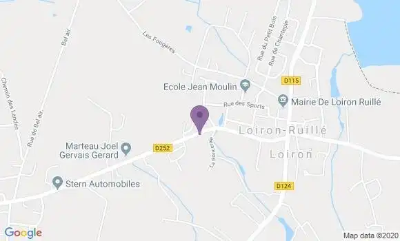 Localisation Loiron Bp - 53320