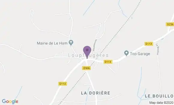 Localisation Loupfougeres Ap Ap - 53700