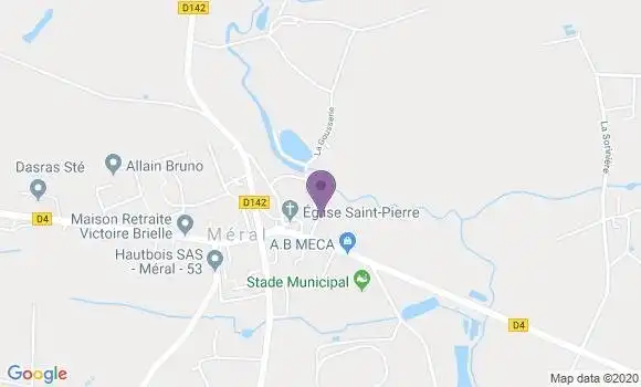 Localisation Meral Ap - 53230