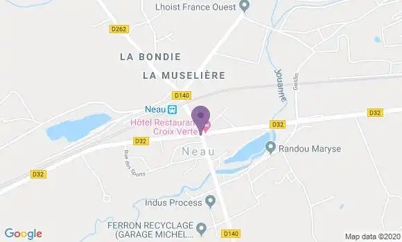 Localisation Neau Ap Ap - 53150