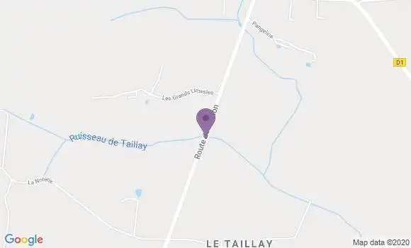 Localisation Quelaines Saint Gault Bp - 53360