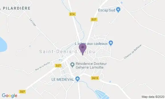 Localisation Saint Denis d