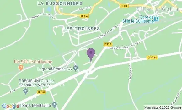 Localisation Saint Pierre sur Orthe Ap Ap - 53160
