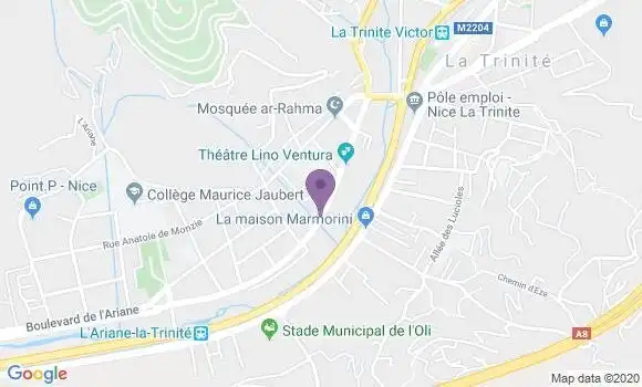 Localisation Nice l