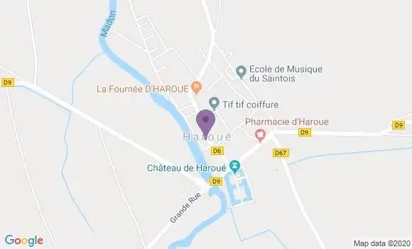 Localisation Haroue Bp - 54740