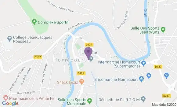 Localisation Homecourt - 54310