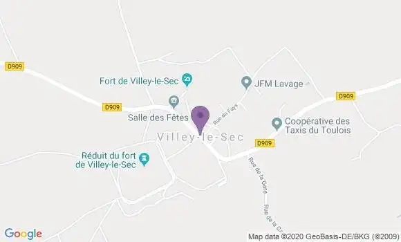 Localisation Maron Ap - 54230