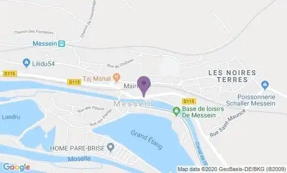 Localisation Messein Bp - 54850