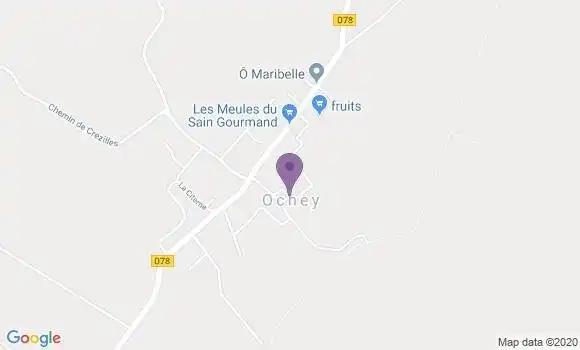 Localisation Ochey Air Ap - 54170