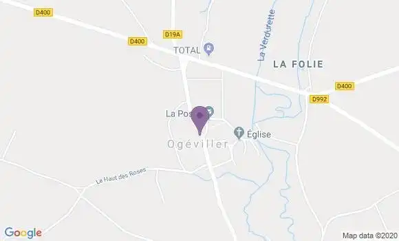 Localisation Ogeviller Bp - 54450
