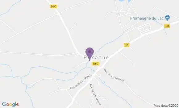 Localisation Pexonne Ap - 54540
