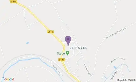 Localisation Pierrepont Bp - 54620