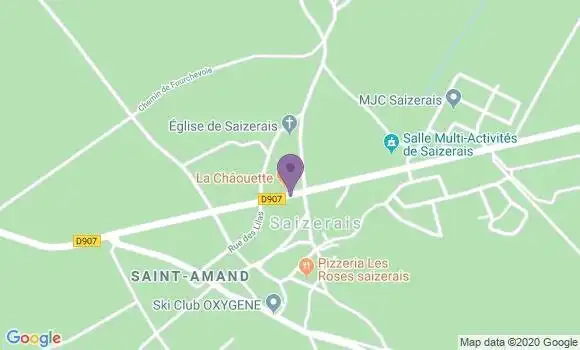 Localisation Saizerais Ap - 54380