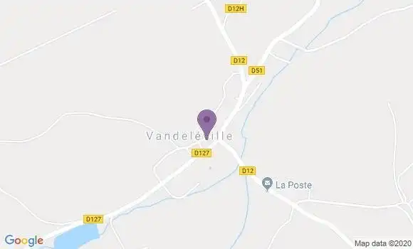 Localisation Vandeleville Ap - 54115