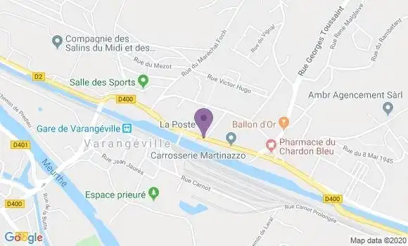 Localisation Varangeville Bp - 54110