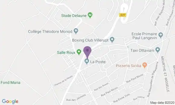 Localisation Villerupt Cantebonne Bp - 54190