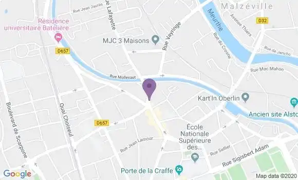 Localisation Nancy Iii Maisons - 54000