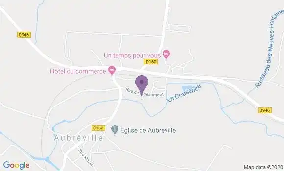 Localisation Aubreville Bp - 55120